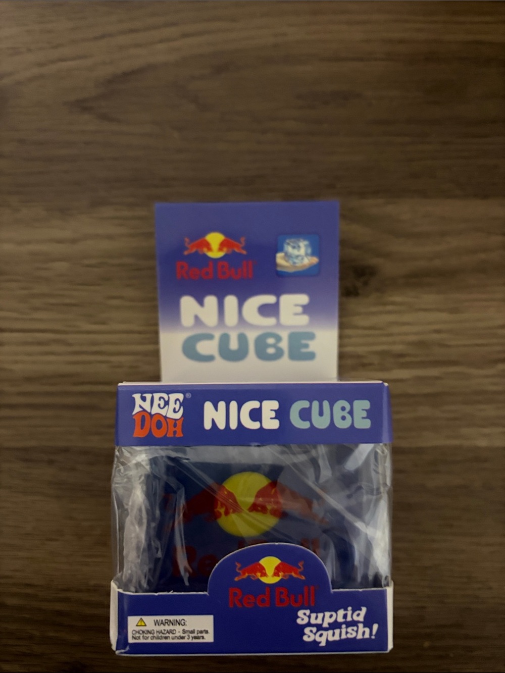 Red Bull Nice Cube Kids Puzzle Toy - Blue Red Bull